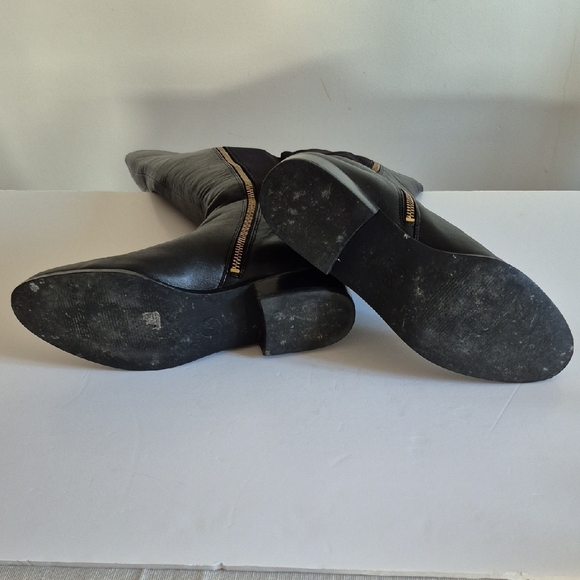 Michael Kors Black Over the Knee Boots - Picture 7 of 16